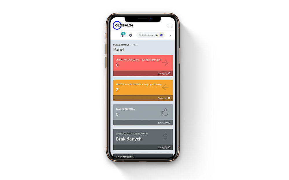 System obsługiwany przez urządzenia mobilne